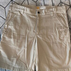 Carhartt Men's Relaxed Fit Khaki Shorts